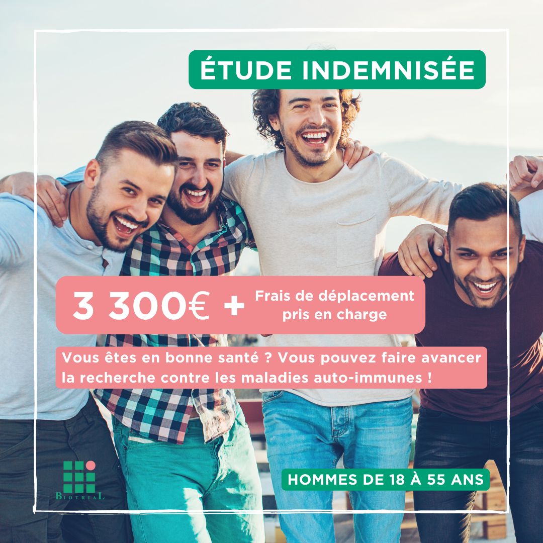 Etude clinique Etude d'interaction médicamenteuse - 1QSJP2
